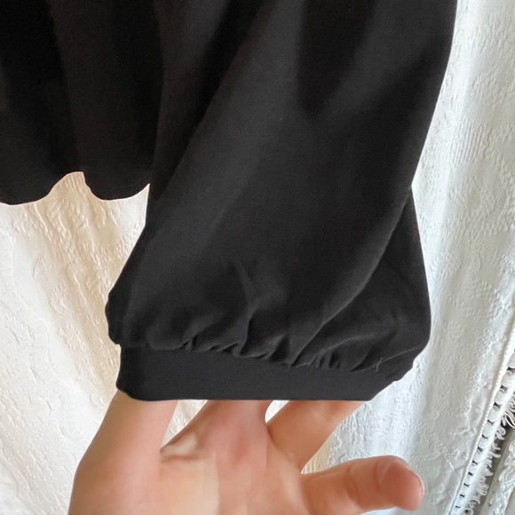 Aritzia Babaton Dressy Black Longsleeve Blouse - Picture 5 of 7